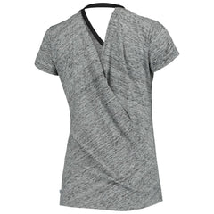 Colorado Rockies Touch Women's Hail Mary Back Wrap Space-Dye V-Neck T-Shirt Online