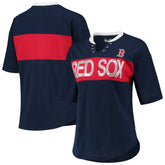 Boston Red Sox Touch Women's Lead Off Notch Neck T-Shirt for sale