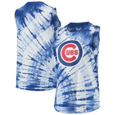 Chicago Cubs Touch Women's Money Ball Tie-Dye Tank Top Sale