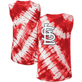 St. Louis Cardinals Touch Women's Money Ball Tie-Dye Tank Top discount