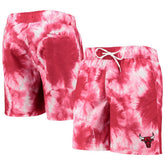 NBA - Chicago Bulls G-III Sports by Carl Banks Splash Volley Swim Shorts - Red