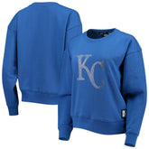 Kansas City Royals DKNY Sport Women's Carrie Pullover Sweatshirt Online