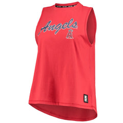 Los Angeles Angels DKNY Sport Women's Marcie Tank Top for sale