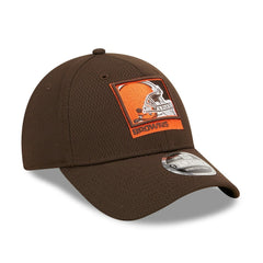 Cleveland Browns New Era Framed AF 9FORTY Snapback Hat Brown - NFL