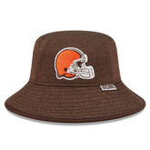 Cleveland Browns New Era Bucket Hat Heather Brown - NFL