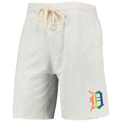 Detroit Tigers Concepts Sport Mainstream Logo Terry Tri-Blend Shorts On Sale