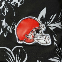 Cleveland Browns G-III Sports by Carl Banks Island Volley Swim Shorts Black - NFL