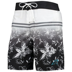 Carolina Panthers G-III Sports by Carl Banks Island Volley Swim Shorts Black - NFL