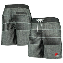 Cleveland Browns G-III Sports by Carl Banks Horizon Swim Shorts Black - NFL