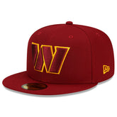 Washington Commanders New Era Team Basic 59FIFTY Fitted Hat Burgundy - NFL
