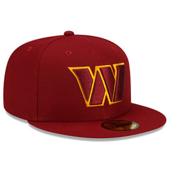 Washington Commanders New Era Team Basic 59FIFTY Fitted Hat Burgundy - NFL