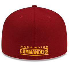 Washington Commanders New Era Team Basic 59FIFTY Fitted Hat Burgundy - NFL