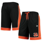 Cincinnati Bengals Starter Fan Favorite Fashion Shorts Black/Orange - NFL