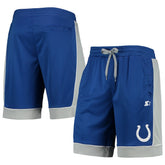 Indianapolis Colts Starter Fan Favorite Fashion Shorts Royal/Gray - NFL
