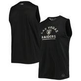 Las Vegas Raiders MSX by Michael Strahan Rebound Tank Top Black - NFL
