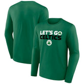 NBA - Boston Celtics Tip-Off Long Sleeve T-Shirt - Kelly Green