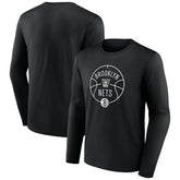 NBA - Brooklyn Nets Tip-Off Long Sleeve T-Shirt - Black