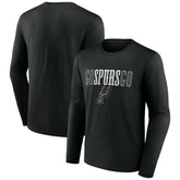 NBA - San Antonio Spurs Tip-Off Long Sleeve T-Shirt - Black