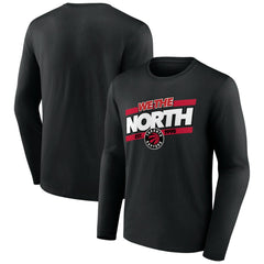 NBA - Toronto Raptors Tip-Off Long Sleeve T-Shirt - Black