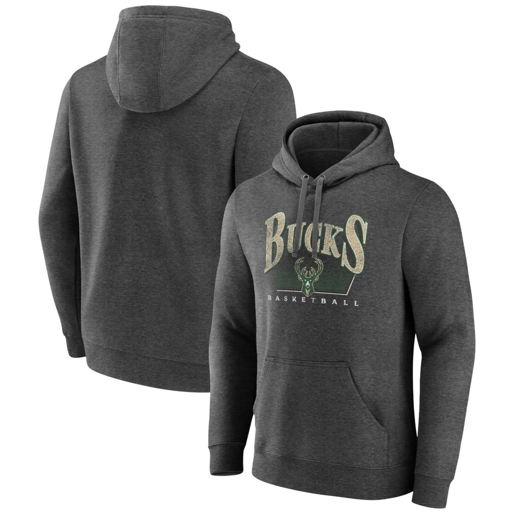 NBA - Milwaukee Bucks Selection Pullover Hoodie - Charcoal