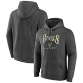 NBA - Milwaukee Bucks Selection Pullover Hoodie - Charcoal