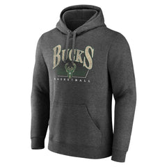 NBA - Milwaukee Bucks Selection Pullover Hoodie - Charcoal