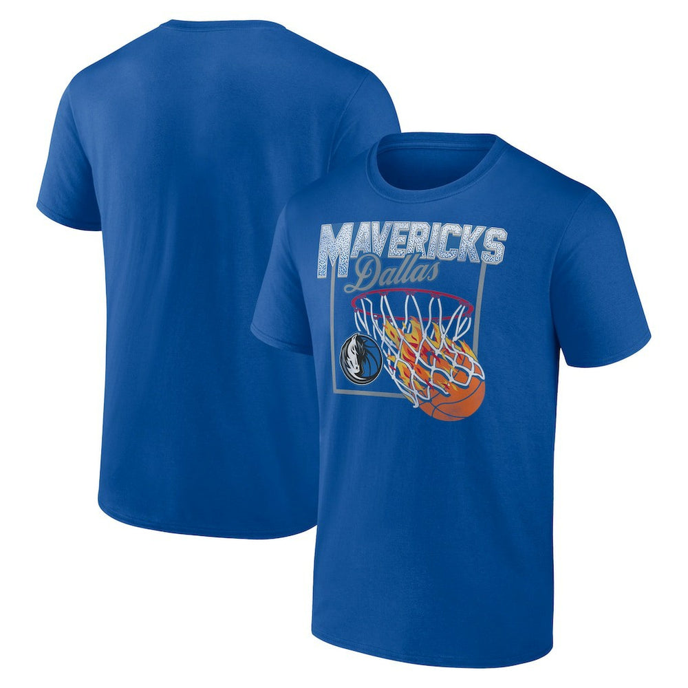 NBA - Dallas Mavericks Alley Oop T-Shirt - Blue