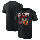 NBA - Portland Trail Blazers Alley Oop T-Shirt - Black