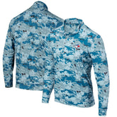 Toronto Blue Jays Digital Camo Performance Quarter-Zip Pullover Jacket On Sale
