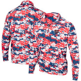 Washington Nationals Digital Camo Performance Quarter-Zip Pullover Jacket for sale