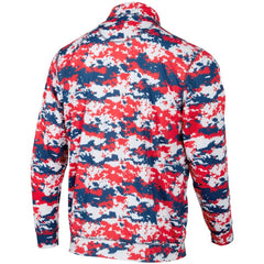 Washington Nationals Digital Camo Performance Quarter-Zip Pullover Jacket for sale