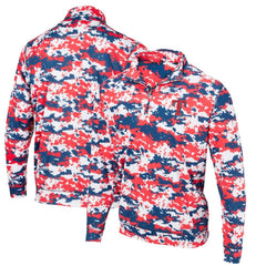 Texas Rangers Digital Camo Performance Quarter-Zip Pullover Jacket Sale