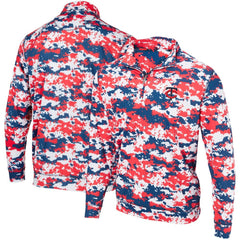 Minnesota Twins Digital Camo Performance Quarter-Zip Pullover Jacket Clearance