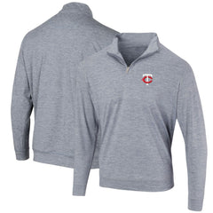 Minnesota Twins Peached Marled Yarn Quarter-Zip Pullover Jacket Online