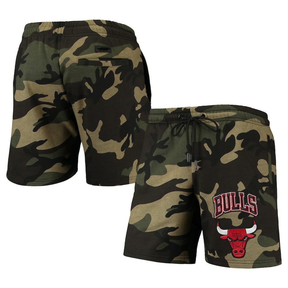 NBA - Chicago Bulls Pro Standard Team Shorts - Camo