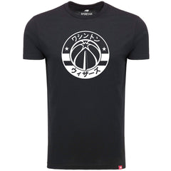 NBA - Washington Wizards Sportiqe Japanese Language Comfy Tri-Blend T-Shirt - Black