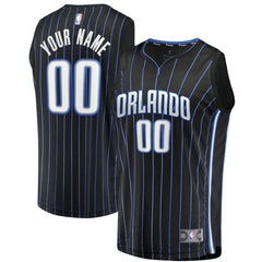 Fanatics - Orlando Magic Youth Fast Break Replica Custom Jersey Black - Icon Edition