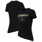 St. Louis Cardinals Levelwear Women's Birch Delta Asymmetrical T-Shirt for sale