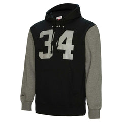 Bo Jackson Las Vegas Raiders Retired Player Name & Number Pullover Hoodie Black - Mitchell & Ness
