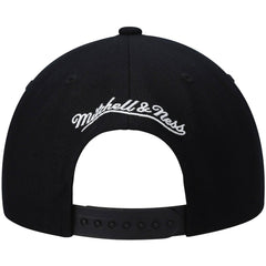 Mitchell & Ness - Golden State Warriors Hardwood Classics Script 2.0 Snapback Hat - Black
