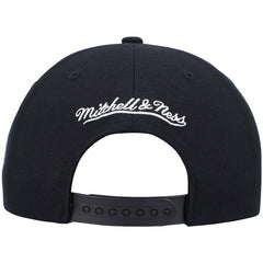 Mitchell & Ness - Indiana Pacers Hardwood Classics Script 2.0 Snapback Hat - Black