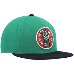 Mitchell & Ness - Boston Celtics Hardwood Classics Team Two-Tone 2.0 Snapback Hat - Kelly Green/Black