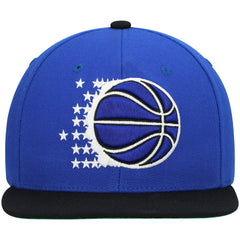 Mitchell & Ness - Orlando Magic Hardwood Classics Team Two-Tone 2.0 Snapback Hat - Blue/Black