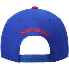 Mitchell & Ness - Sacramento Kings Hardwood Classics Team Two-Tone 2.0 Snapback Hat - Blue/Red