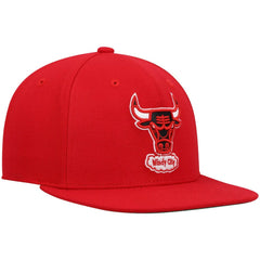 Mitchell & Ness - Chicago Bulls Hardwood Classics Team Ground 2.0 Snapback Hat - Red