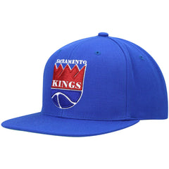Mitchell & Ness - Sacramento Kings Hardwood Classics Team Ground 2.0 Snapback Hat - Blue