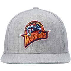 Mitchell & Ness - Golden State Warriors Hardwood Classics Team 2.0 Snapback Hat - Heathered Gray