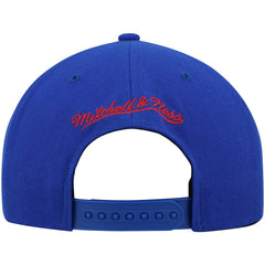 Mitchell & Ness - Philadelphia 76ers Team Two-Tone 2.0 Snapback Hat - Royal/Red