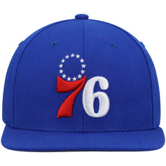 Mitchell & Ness - Philadelphia 76ers Ground 2.0 Snapback Hat - Royal