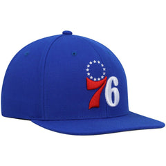 Mitchell & Ness - Philadelphia 76ers Ground 2.0 Snapback Hat - Royal